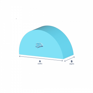 Foam Semi-Circle Cut to Size